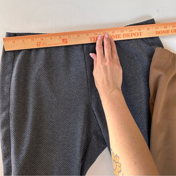 Lot Of 2 J Jill Ponte Pants Women’s XL  Tan Herringbone Slim Leg Pull On Stretch - Picture 13 of 16